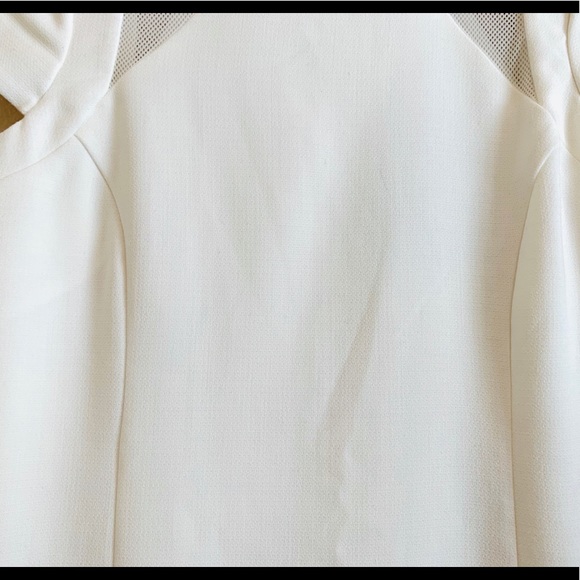 New! Mario Serrani of Italy Beautiful White Dress - Picture 4 of 16